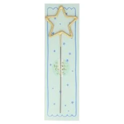 Meri-Meri Gold Sparkler Star Candle