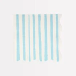 Meri-Meri Blue Stripe Large Napkins (x 16)