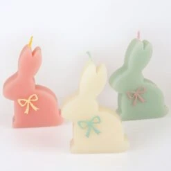 Meri-Meri Bunny Candles (x 3) -Party Supply Discount Store media 68fe8530 7ef9 41d3 907f 2690a922e85f