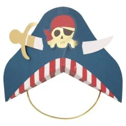 Meri-Meri Blue Pirate Party Hats (x 8) -Party Supply Discount Store media 69d718b2 3dfb 4f9e 99af 0f8928e69db5