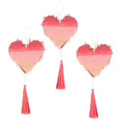Meri-Meri Ombré Heart Piñata Favors (x 3)