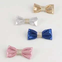 Meri-Meri Glittery Fabric Hair Bows (x 8) -Party Supply Discount Store media 6bdbfd07 8707 43f6 9e9c 4ee035f1f83d