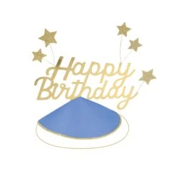Meri-Meri Happy Birthday & Stars Party Hats (x 6) 15 Meri-Meri Happy Birthday & Stars Party Hats (x 6) -Party Supply Discount Store media 6f1ac2e6 6719 46f8 bfa7 5c6c43d38c76