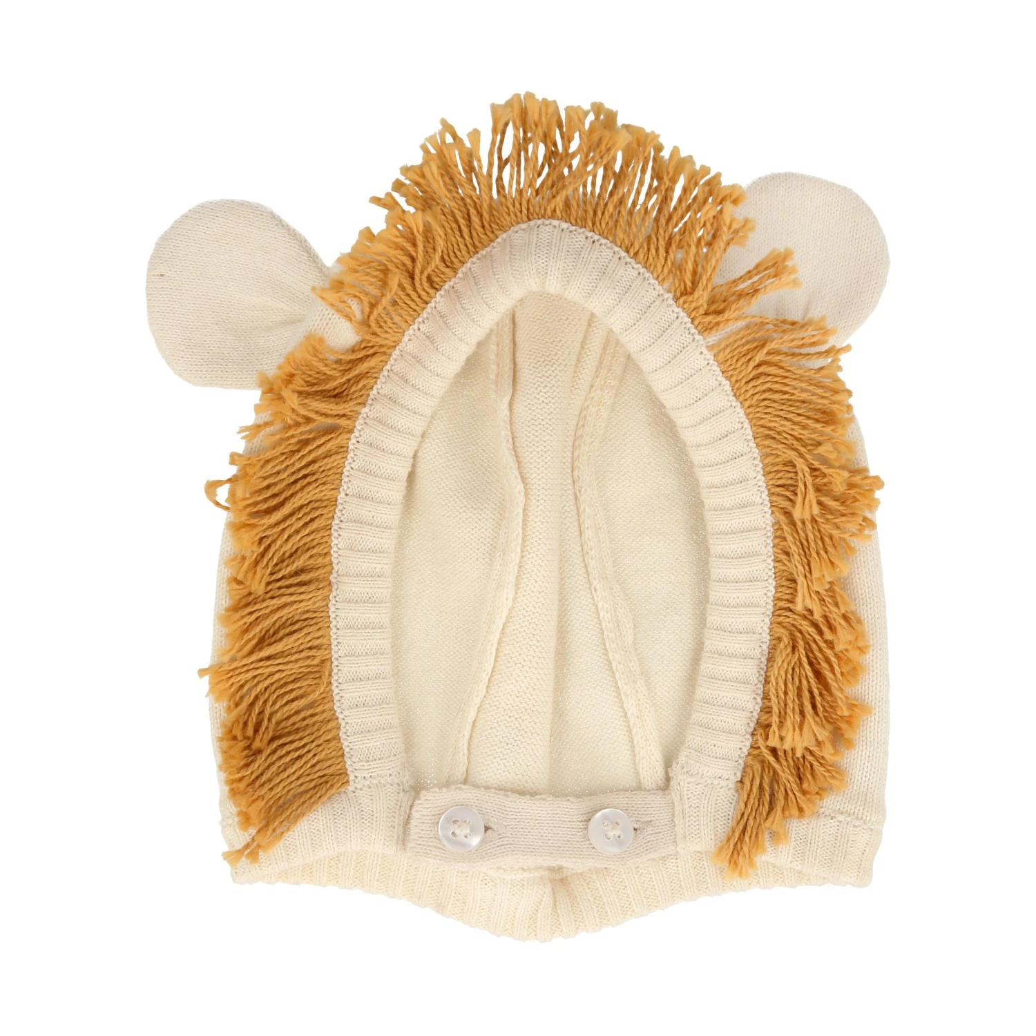 Meri-Meri Lion Baby Bonnet 4 Meri-Meri Lion Baby Bonnet - Image 4