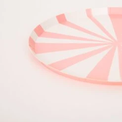 Meri-Meri Pink Stripe Dinner Plates (x 8) -Party Supply Discount Store media 71a1b0a3 dccb 46da 95d4 29cf24cc5e1b