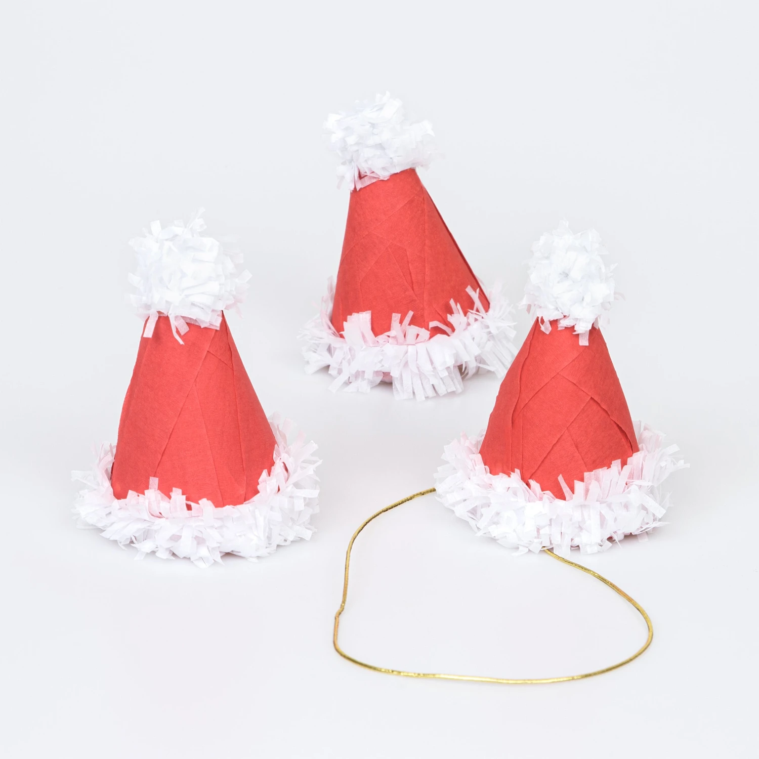 Meri-Meri Surprise Santa Hats (x 3) 1 Meri-Meri Surprise Santa Hats (x 3)