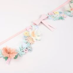 Meri-Meri Flower & Bow Garland 8 Meri-Meri Flower & Bow Garland -Party Supply Discount Store media 78f8bffe b902 49b9 8c6c 2cdfa8e3a615