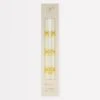 Meri-Meri Gold Bow Taper Candles (x 2)