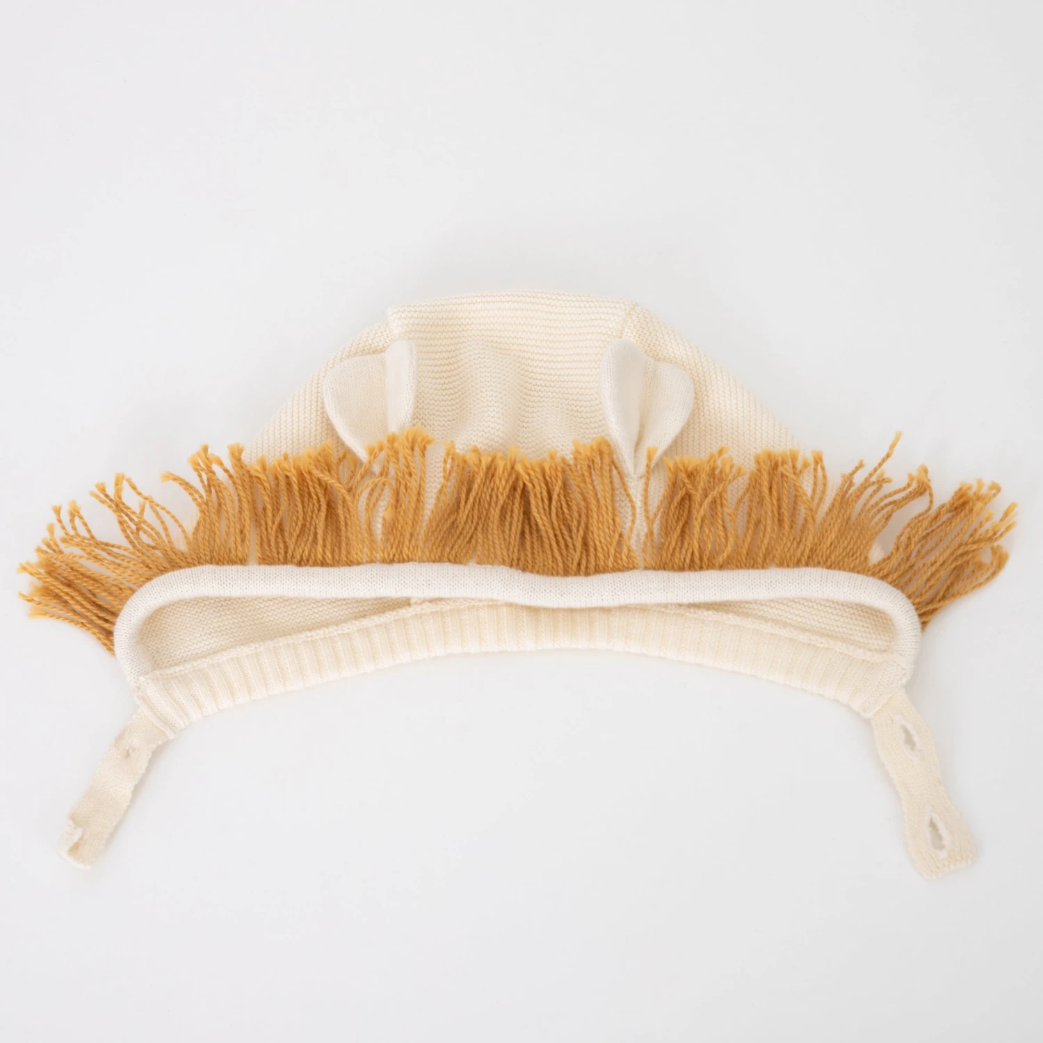 Meri-Meri Lion Baby Bonnet 3 Meri-Meri Lion Baby Bonnet - Image 3