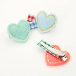 Meri-Meri Felt Heart Hair Clips (x 6) -Party Supply Discount Store media 7d357ad4 e6e2 47a2 87ea c767c4389721