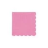 Meri-Meri Small Bubblegum Pink Paper Napkins (x 20)