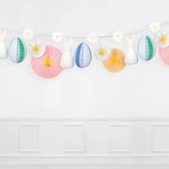 Meri-Meri Honeycomb Easter Bunny Garland -Party Supply Discount Store media 8199e672 92b4 4011 89c6 131861b41baa