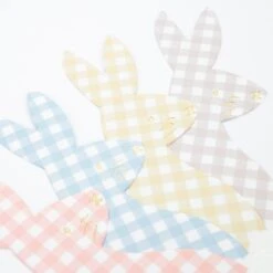 Meri-Meri Gingham Bunny Napkins (x 16) -Party Supply Discount Store media 840ff82d c351 46a5 811c d477c8fa7191