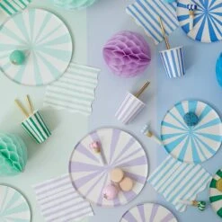 Meri-Meri Mixed Stripe Cups (x 8) -Party Supply Discount Store media 851c8b38 ebc3 42b4 9939 81ddcc4eb644