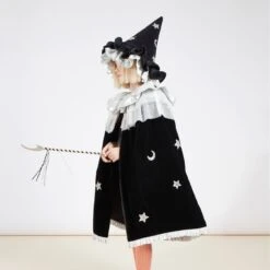 Meri-Meri Velvet Witch Cape & Wand -Party Supply Discount Store media 85b5cf05 ace9 458d bb19 a642648fbe66