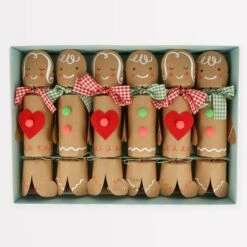 Party Supply Discount Store 4 Meri-Meri Gingerbread Crackers (x 6)