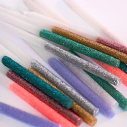 Meri-Meri Multicolor Dipped Glitter Candles (x 16) -Party Supply Discount Store media 882a3daa 0e9e 411b 8068 94e74defb3f9