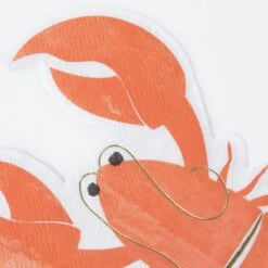 Meri-Meri Lobster Napkins (x 16) 6 Meri-Meri Lobster Napkins (x 16) -Party Supply Discount Store media 8a2cfb94 a35d 469c a98d 7f8384eb39d7