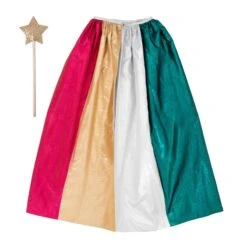 Meri-Meri Metallic Rainbow Cape & Wand -Party Supply Discount Store media 8a958ac7 fa91 4128 a4eb 9d222a5eaa75