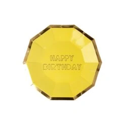 Meri-Meri Happy Birthday Small Plates (x 8) -Party Supply Discount Store media 91f7eadd 1497 4476 abe3 7cb0713355f1