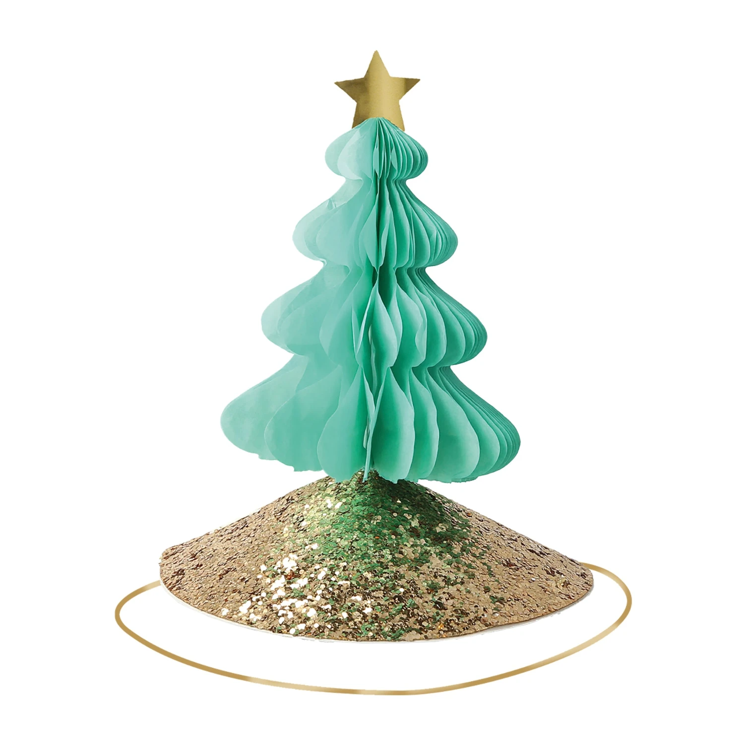 Meri-Meri Mixed Christmas Party Hats (x 6) 9 Meri-Meri Mixed Christmas Party Hats (x 6) - Image 9