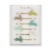 Meri-Meri Bunny Enamel Hair Slides (x 6)