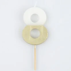 Meri-Meri Gold Dipped Number Candles 0-9 -Party Supply Discount Store media 982e829c a403 477f 8fdb 0e643773887f
