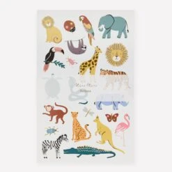 Meri-Meri Wild Animals Tattoo Sheets (x 2 Sheets)