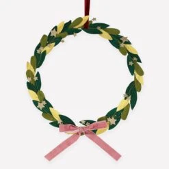 Meri-Meri Paper Leaf & Star Wreath