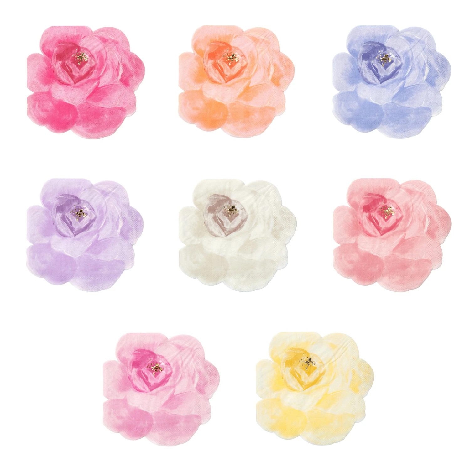 Meri-Meri Rose Garden Napkins (x 16) 1 Meri-Meri Rose Garden Napkins (x 16)