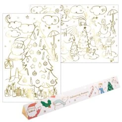 Meri-Meri Christmas Coloring Posters (x 2)