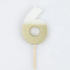 Meri-Meri Gold Dipped Number Candles 0-9 -Party Supply Discount Store media a7666f00 670b 48ab 9807 78bc398bc0eb