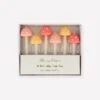 Meri-Meri Mushroom Birthday Candles (x 6)