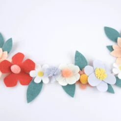 Meri-Meri Felt Flower Garland -Party Supply Discount Store media a806deb7 5190 423a 982c 51e7efdbd1d8