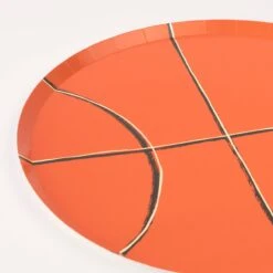 Meri-Meri Basketball Plates (x 8) -Party Supply Discount Store media a926e8b4 dadb 4ccb b0df e96df0abbeb5