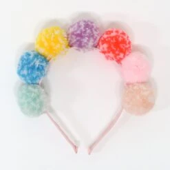 Meri-Meri Rainbow Pompom Headband