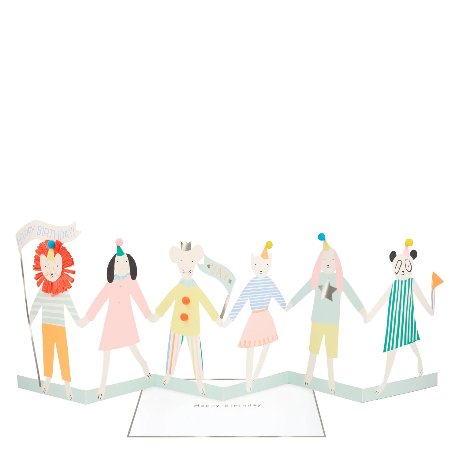 Meri-Meri Party Animal Birthday Card 1 Meri-Meri Party Animal Birthday Card