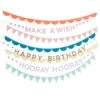Meri-Meri Rainbow Birthday Garlands (x 8)
