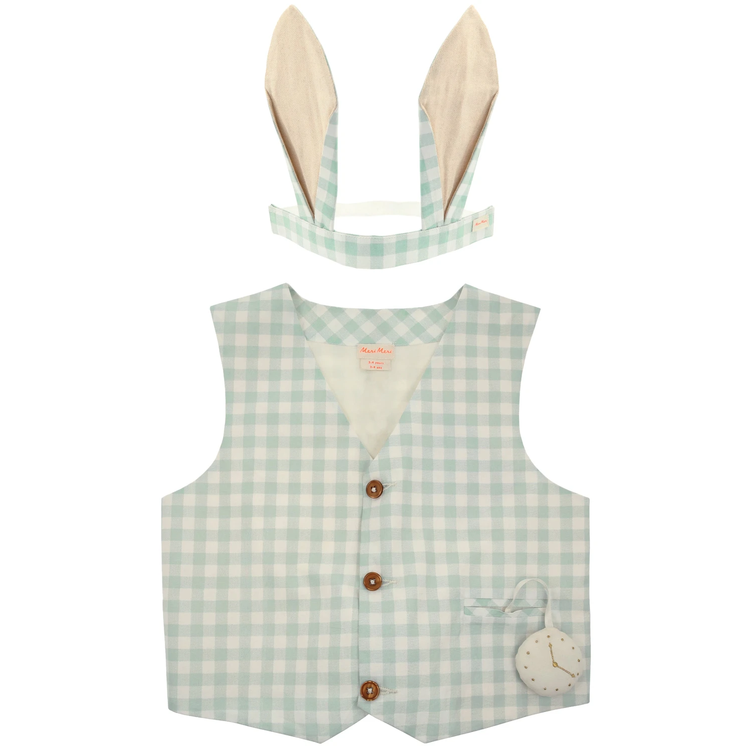 Meri-Meri Gingham Bunny Costume 6 Meri-Meri Gingham Bunny Costume - Image 6