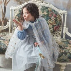 Meri-Meri White Tulle Star Cape