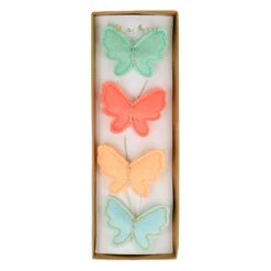 Meri-Meri Felt Butterfly Hair Clips (x 4)