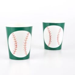 Meri-Meri Baseball Cups (x 8) -Party Supply Discount Store media bdfdd256 2b8d 4851 835d 79549ff78d15