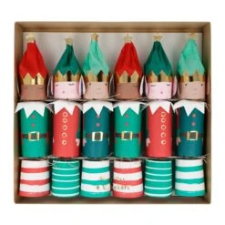 Meri-Meri Elf Large Crackers (x 6)