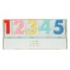 Meri-Meri Rainbow Number Acrylic Toppers (x 10)