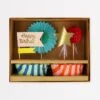 Meri-Meri Stripe Party Cupcake Kit (x 24 Toppers)
