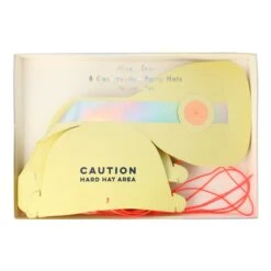 Meri-Meri Construction Party Hat (x 8) 6 Meri-Meri Construction Party Hat (x 8) -Party Supply Discount Store media cc144784 d52a 43dd bf73 6d5f76e9c34f