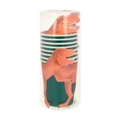 Meri-Meri T-Rex Party Cups (x 8) -Party Supply Discount Store media cc1833db 3092 44a7 bd76 0af096f73675