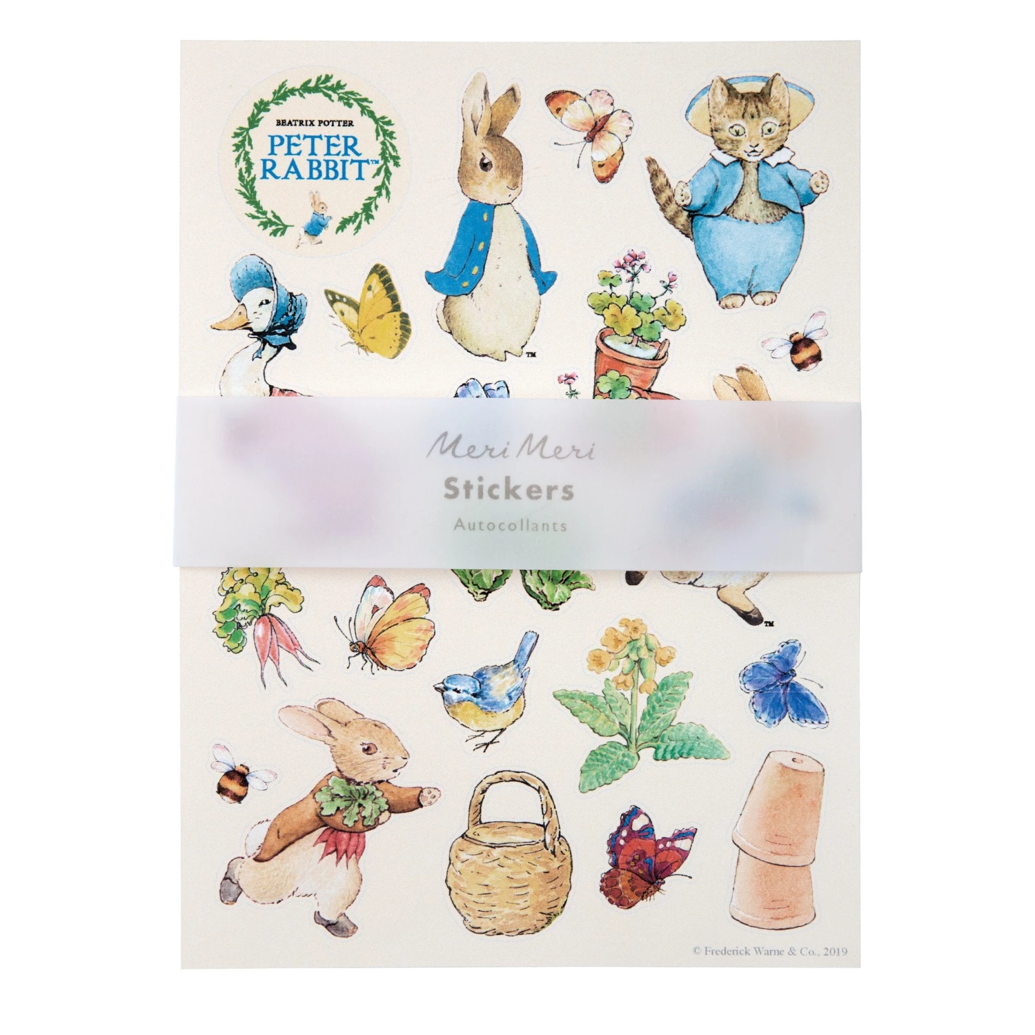 Meri-Meri Peter Rabbit™ Sticker Sheets (x 10 Sheets) 1 Meri-Meri Peter Rabbit™ Sticker Sheets (x 10 Sheets)