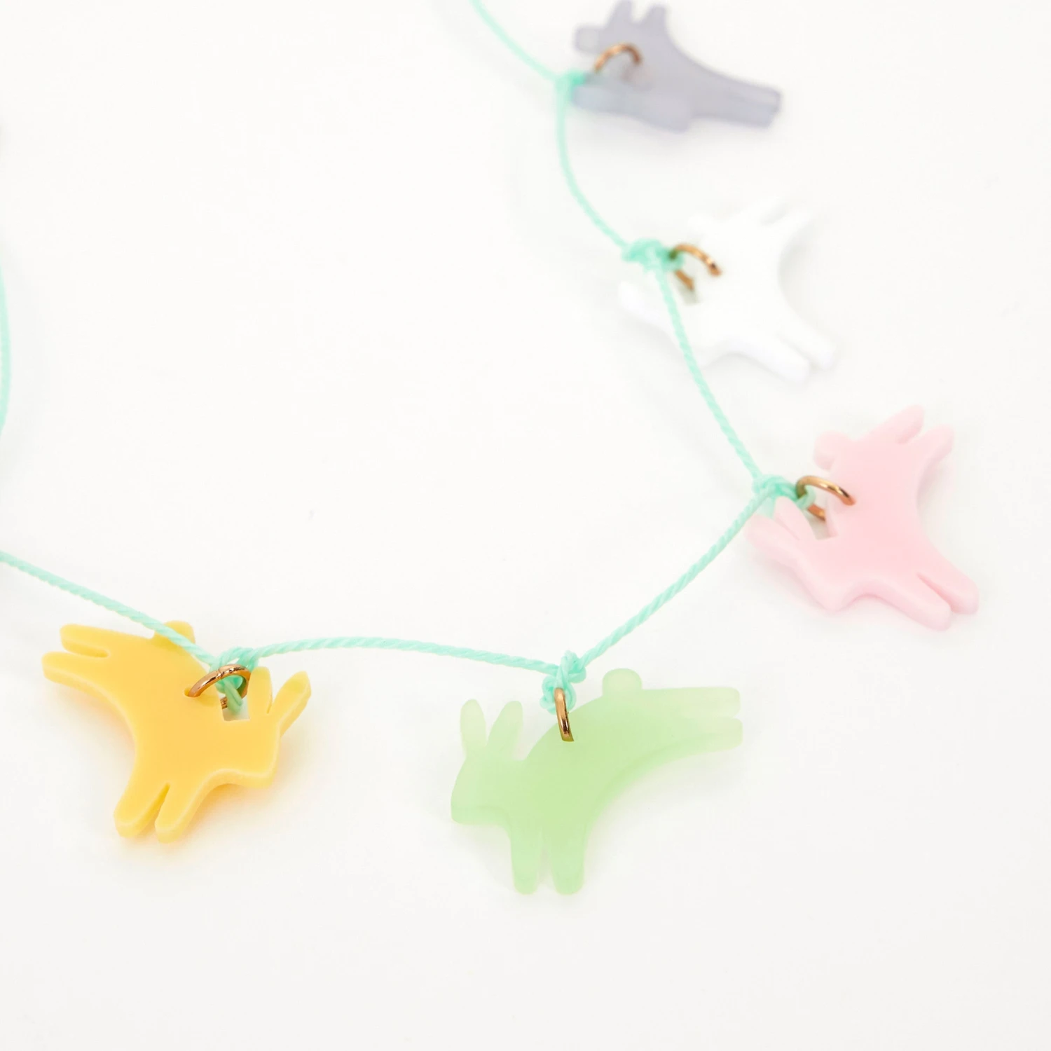 Meri-Meri Leaping Bunny Necklace 3 Meri-Meri Leaping Bunny Necklace - Image 3