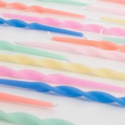 Meri-Meri Mixed Twisted Long Candles (x 16) 5 Meri-Meri Mixed Twisted Long Candles (x 16) -Party Supply Discount Store media ce842a49 8b81 4e49 b0ee 3996b8a99119